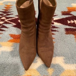Jcrew suede booties